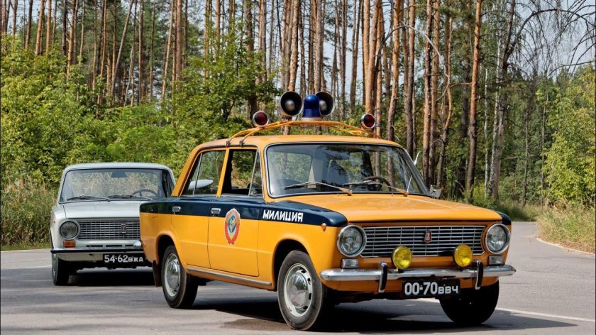 ВАЗ 2101 Советская милиция
