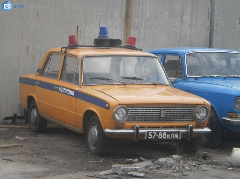 Милицейский ВАЗ 2101