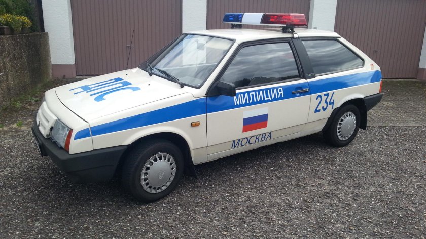 ВАЗ 2108 милиция