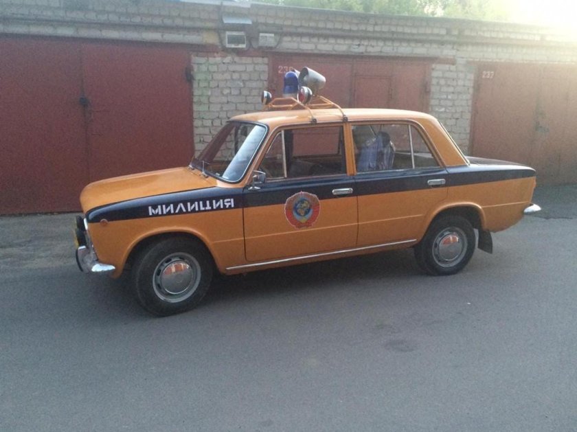 ВАЗ 2101 милиция СССР