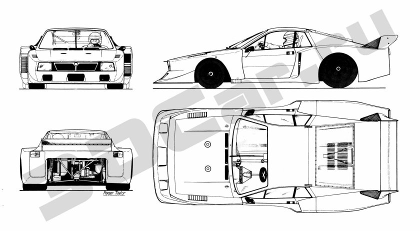 Lancia 037 схема