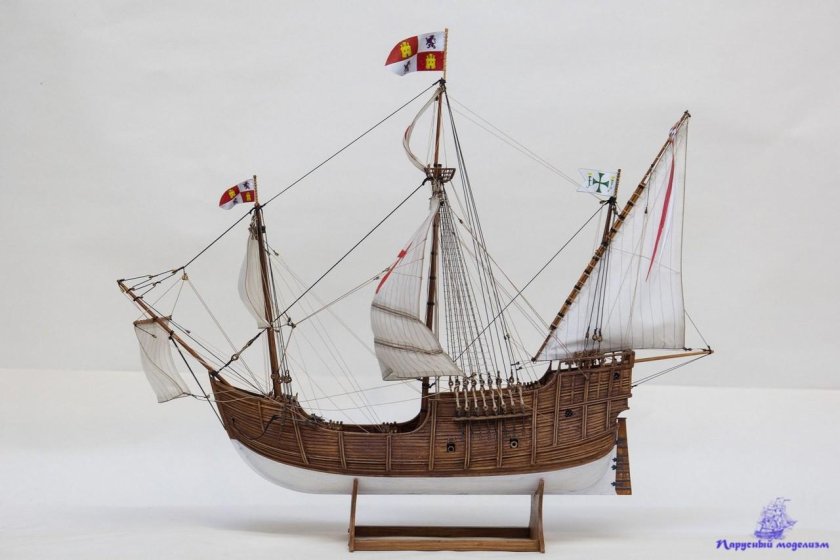 Модель корабля Христофора Колумба Санта Мария