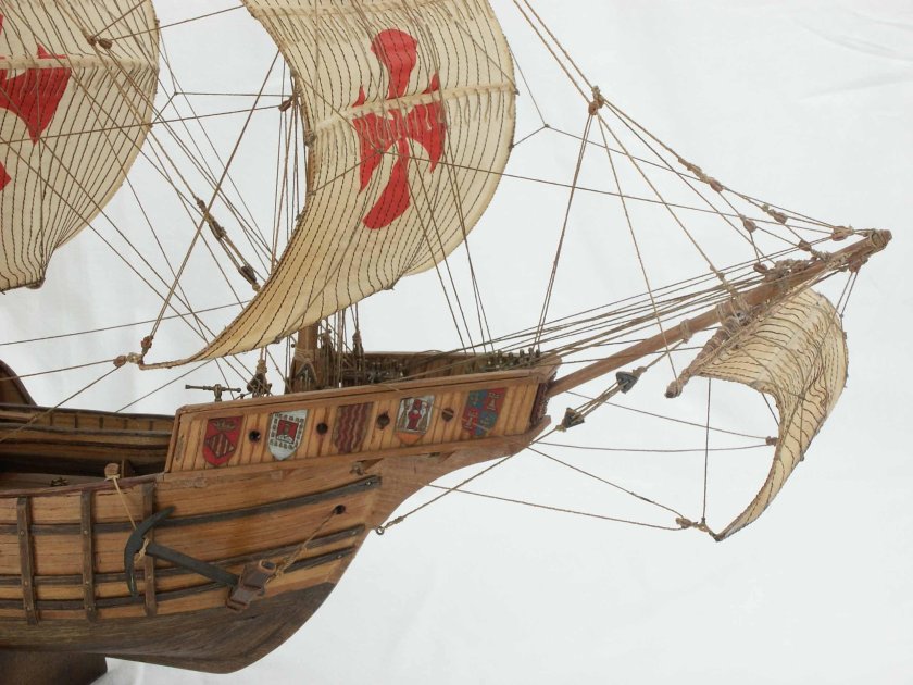 Такелаж каравеллы Санта Мария