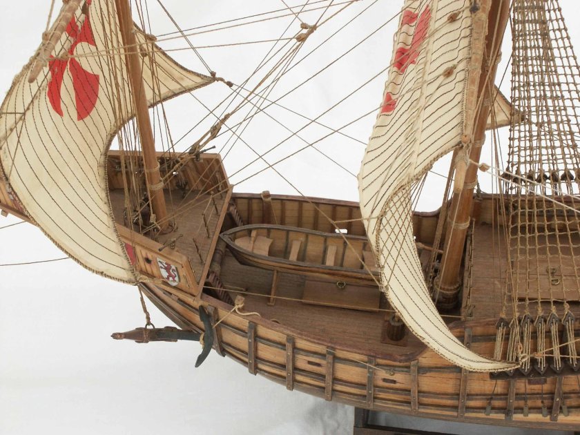 Такелаж каравеллы Санта Мария
