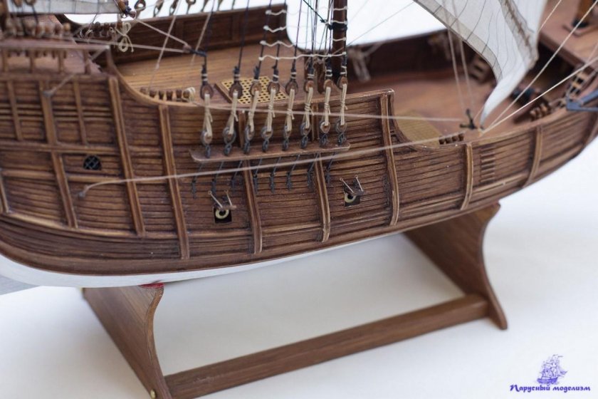 Модель корабля Христофора Колумба Санта Мария