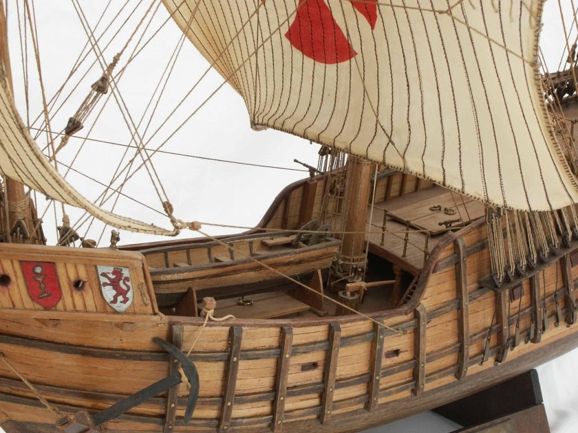 Такелаж каравеллы Санта Мария