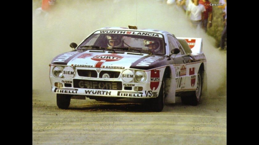 1982 Lancia 037 Rally.
