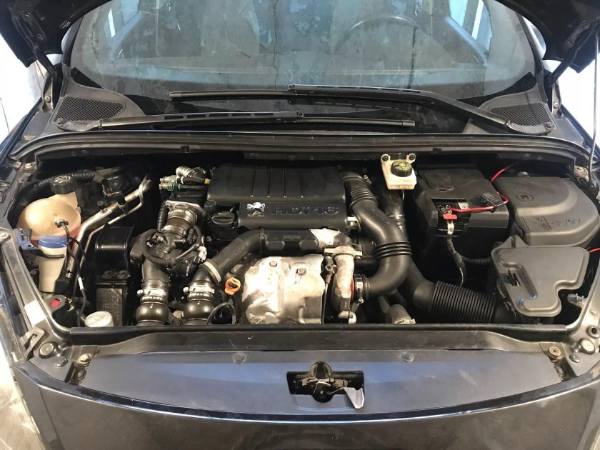 Пежо 307 подкапотное