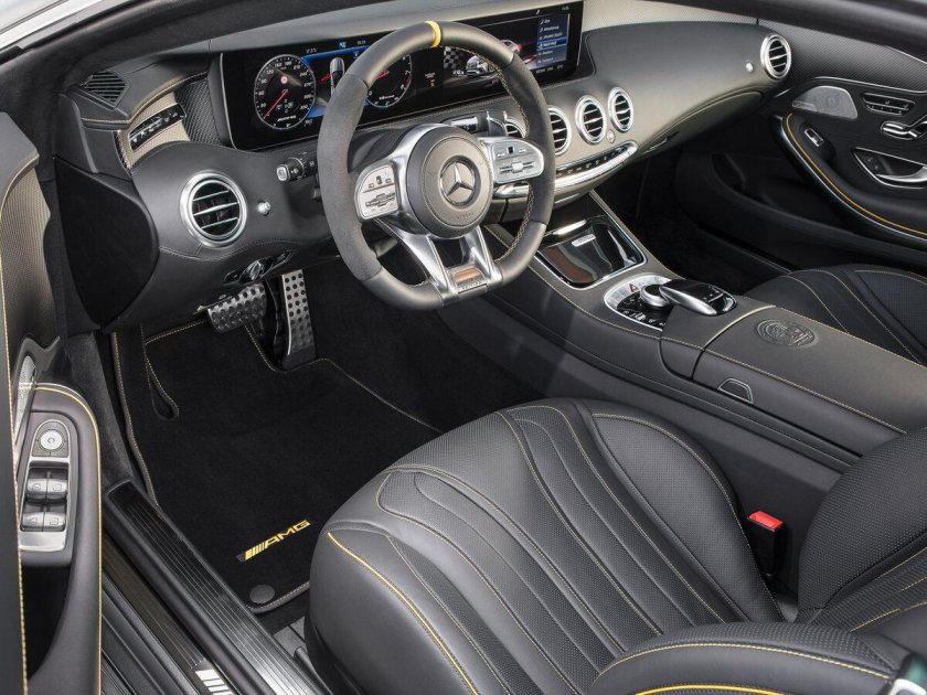 Мерседес s63 AMG салон