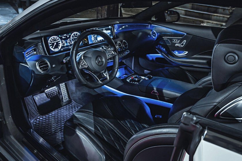 Mercedes s63 AMG Coupe салон