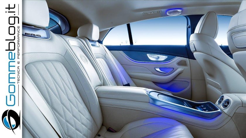 Mercedes Benz AMG gt 63 s салон