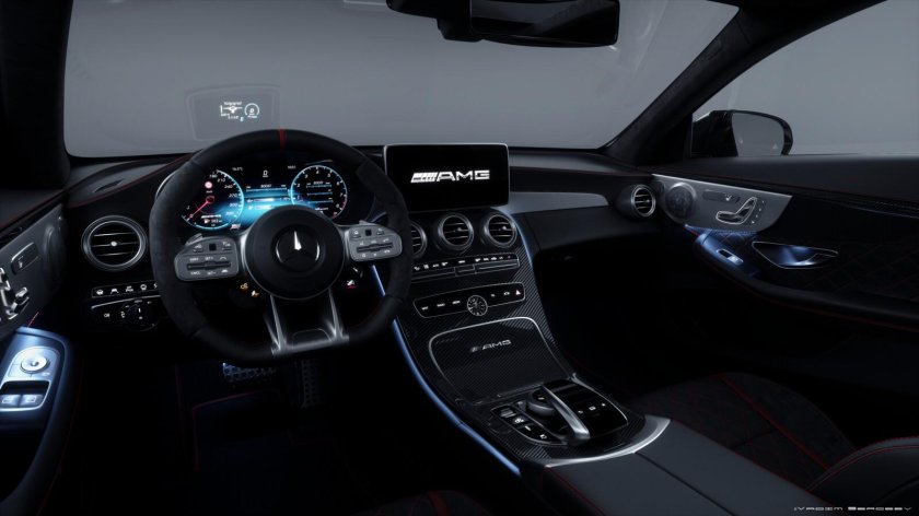 Мерседес АМГ C 63 S салон