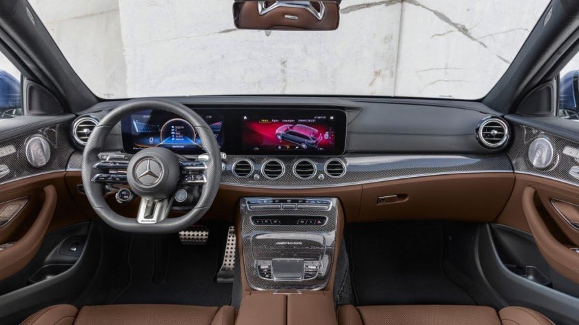 Мерседес е63 АМГ салон