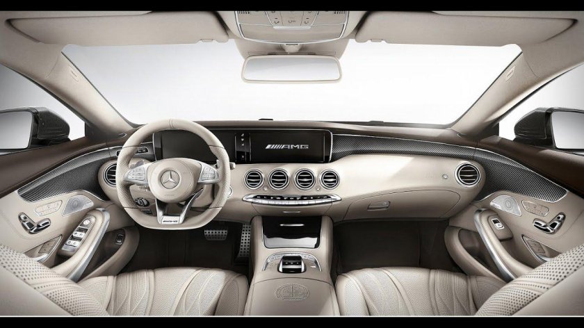 Mercedes s63 AMG Coupe салон