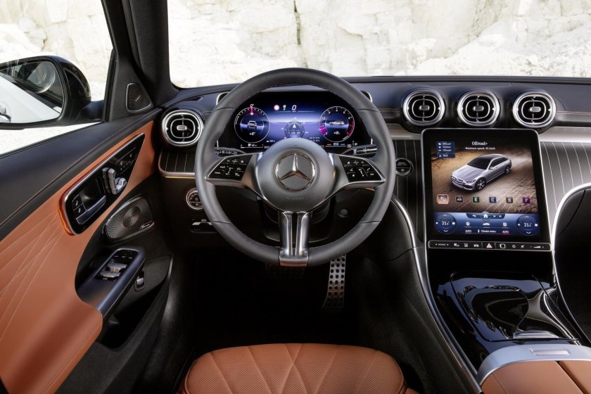 Mercedes Benz c class 2022 салон