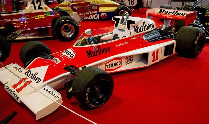 MCLAREN m23 Джеймс Хант
