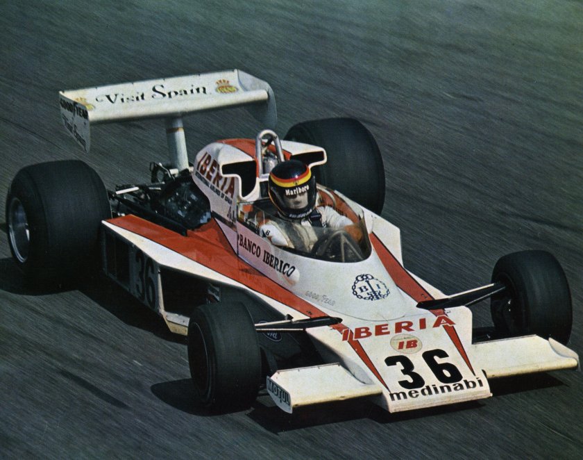 MCLAREN m23 Эмилио де Вильота 1977