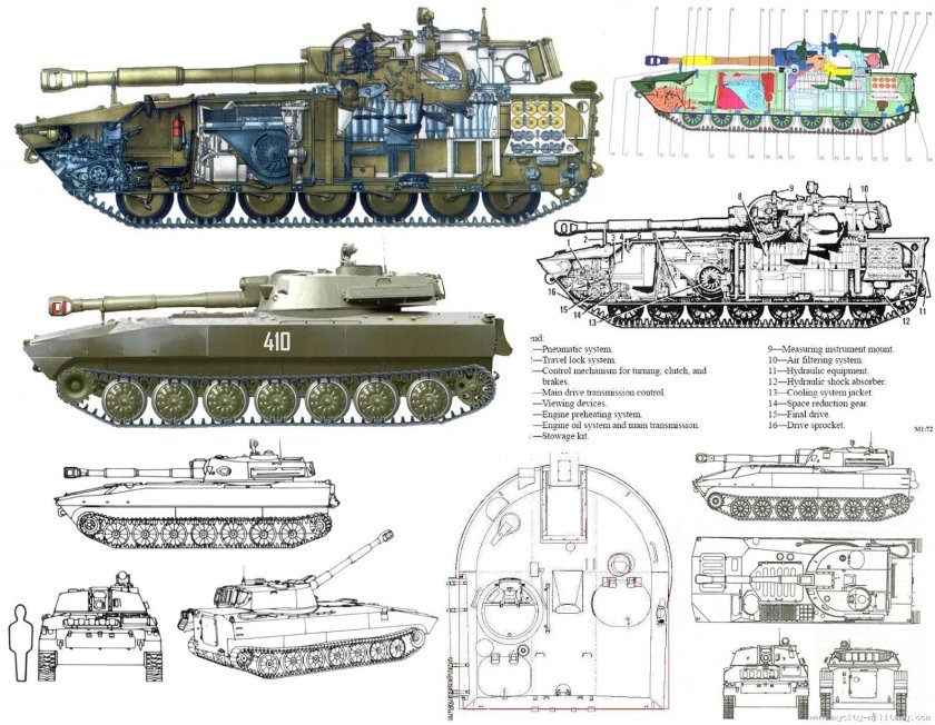 2с3м Акация чертеж