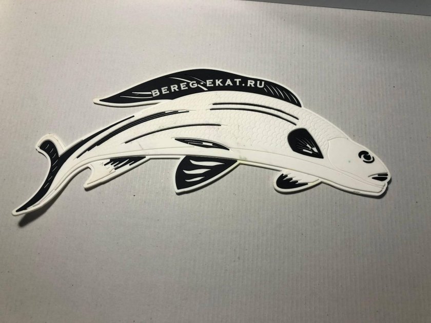 Наклейки на борт лодки