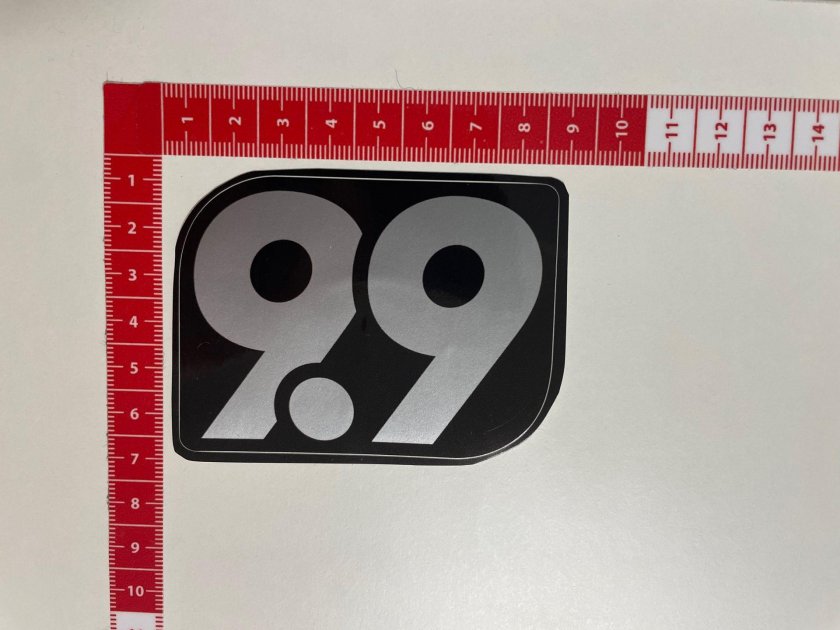 Наклейка Тохатсу 9.9