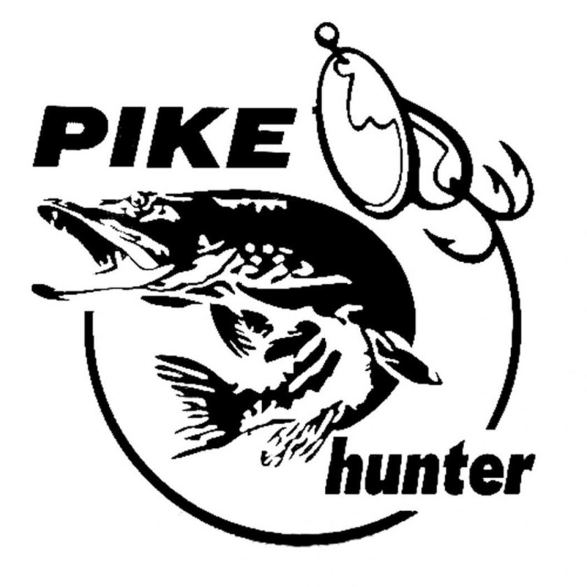 Pike Hunter наклейка
