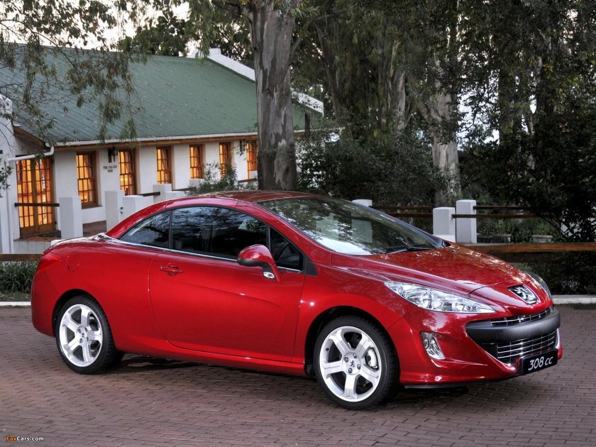 Peugeot 308 cc кабриолет