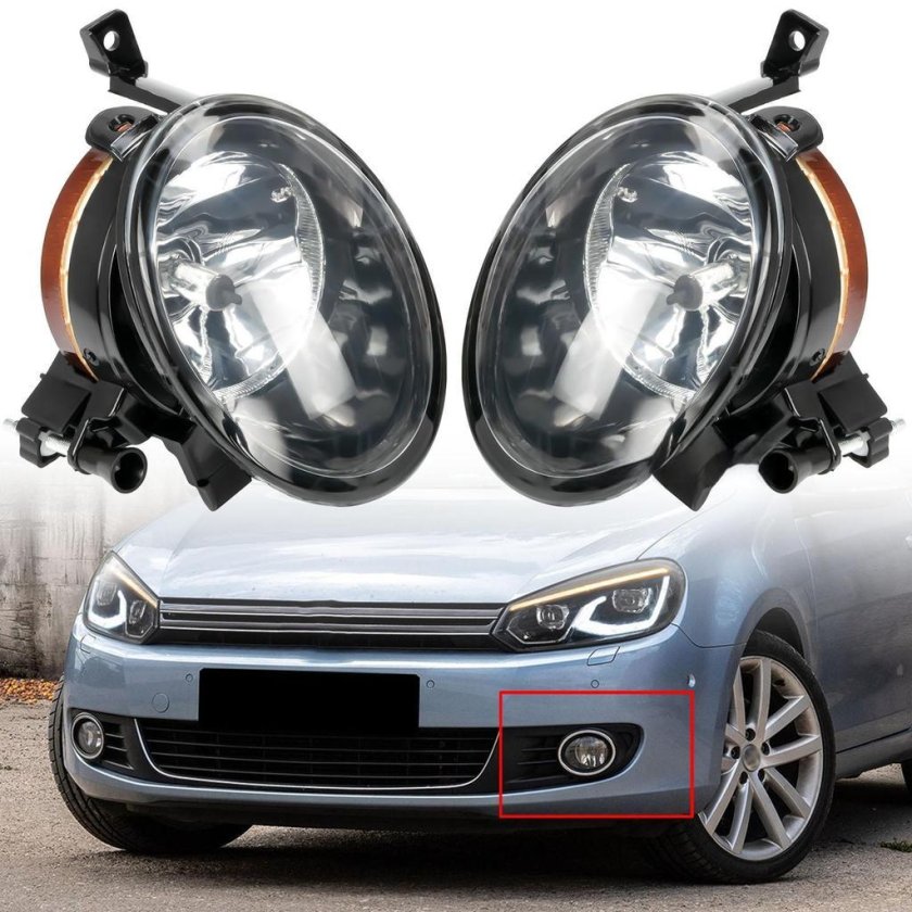 Туманки на Polo Liftback