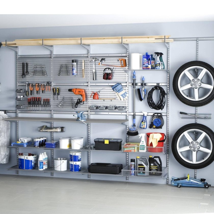 Стеллажная система в гараж