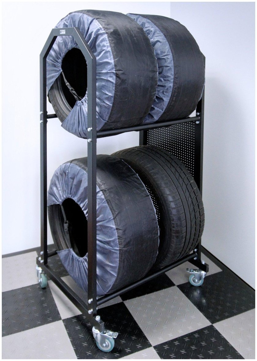 Стеллаж для колес