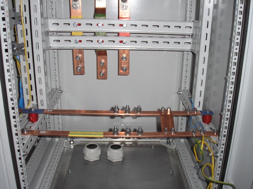 Шина заземления медная ИЭК