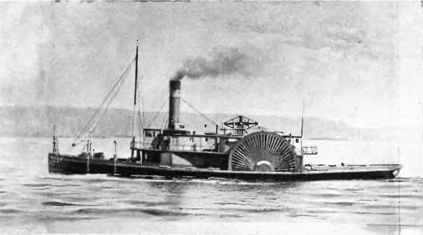 Первый пароход Клермонт