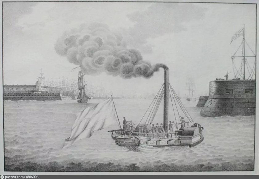 Елизавета пароход, 1815