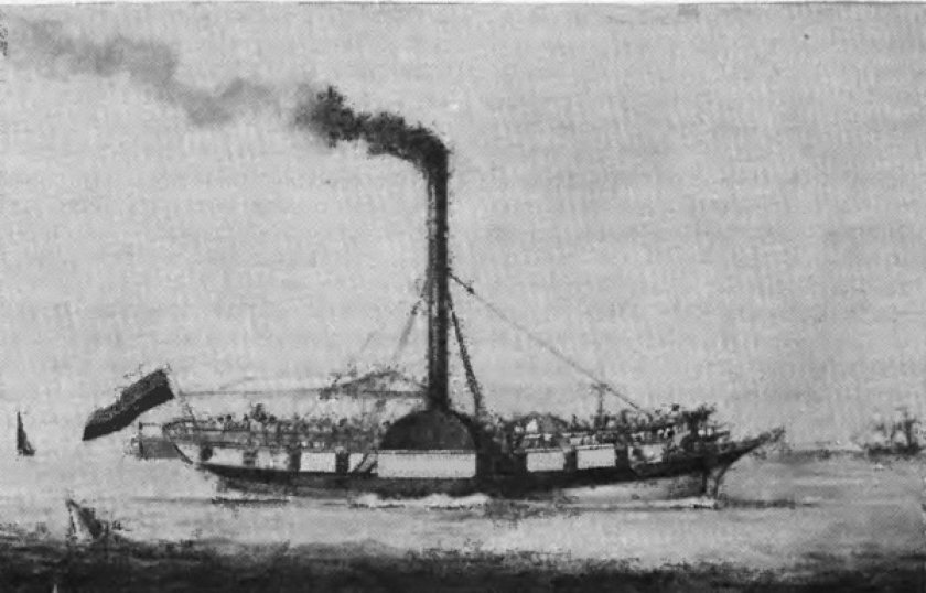 Елизавета пароход, 1815