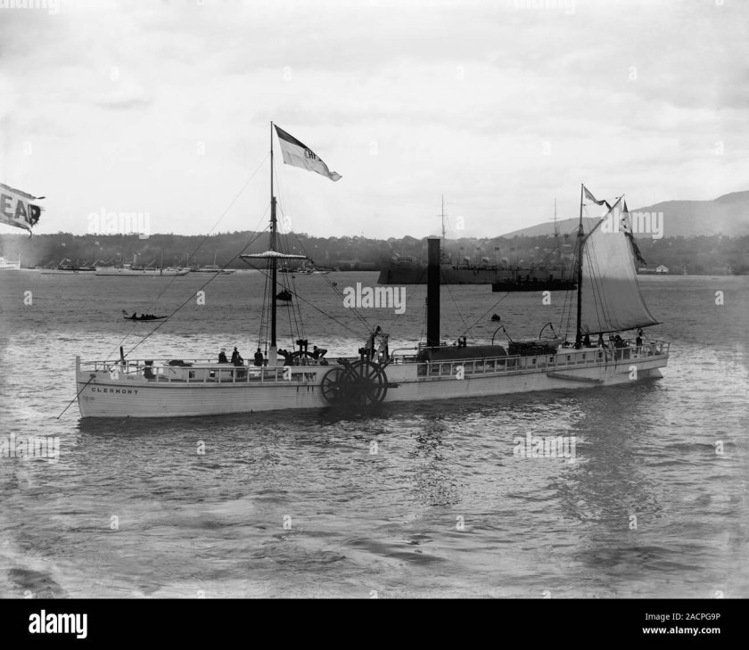 Роберт Фултон пароход Клермон