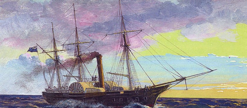 Пароходофрегат богатырь