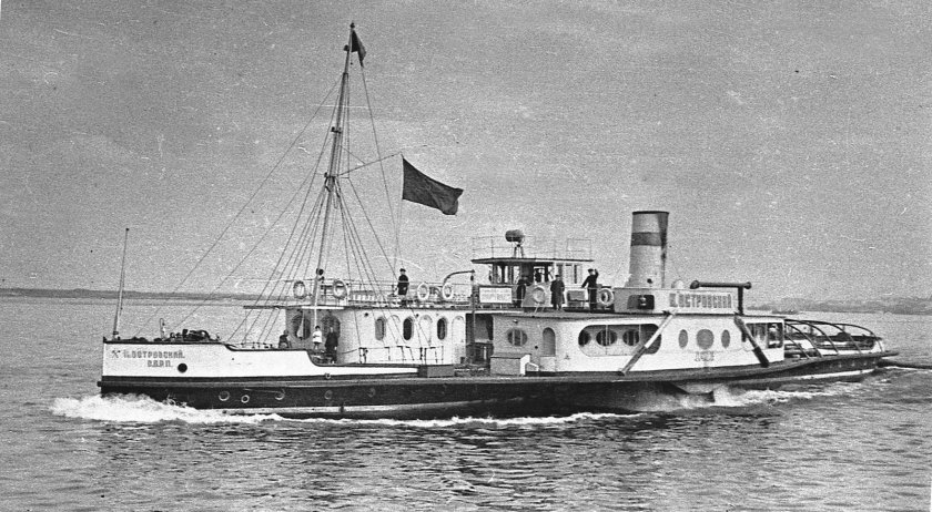 Первый колесный пароход Елизавета