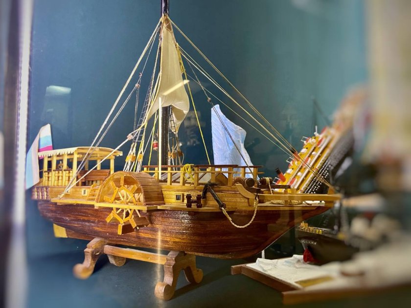 Первый русский пароход Елизавета