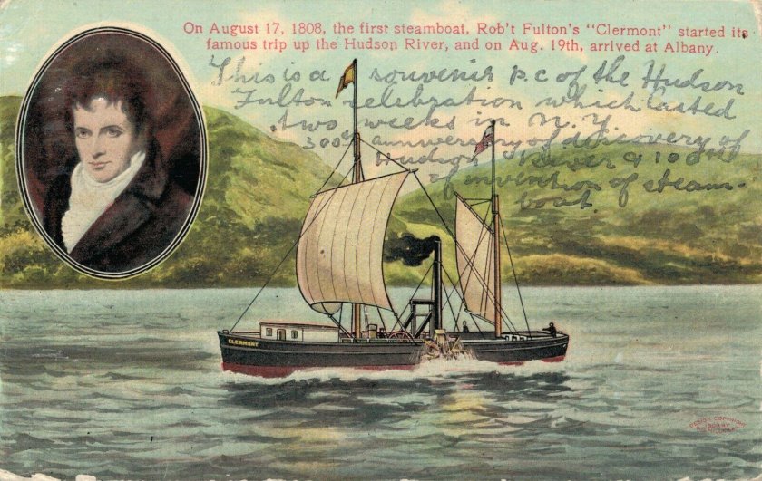 Пароход Фултона Клермон