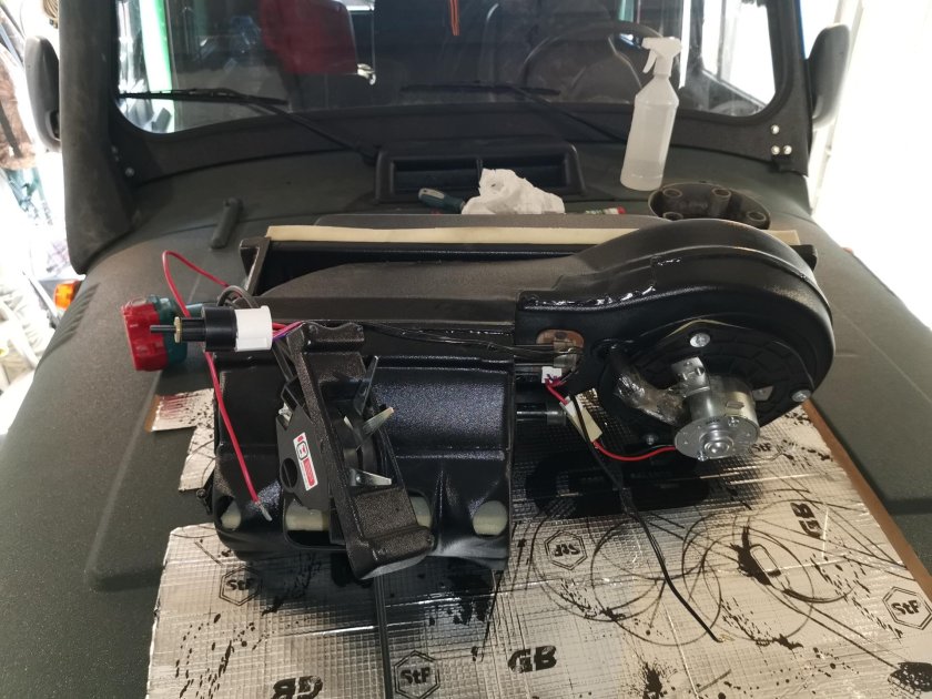 Печка нами 4 на УАЗ Хантер