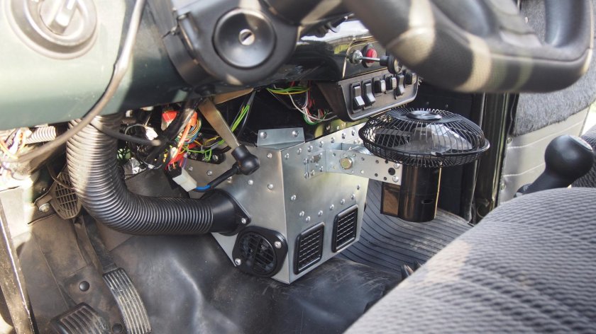 Печка салона УАЗ Хантер