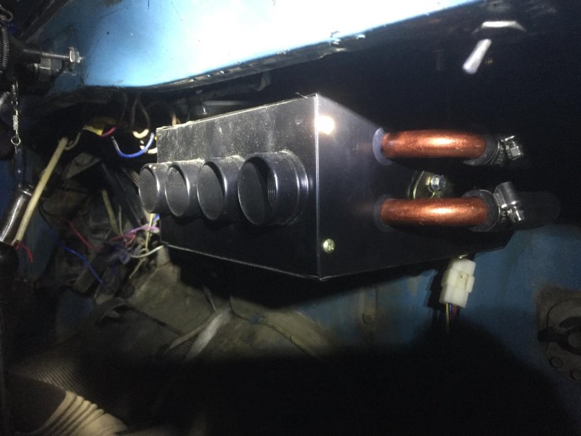 Доп печка на УАЗ 469