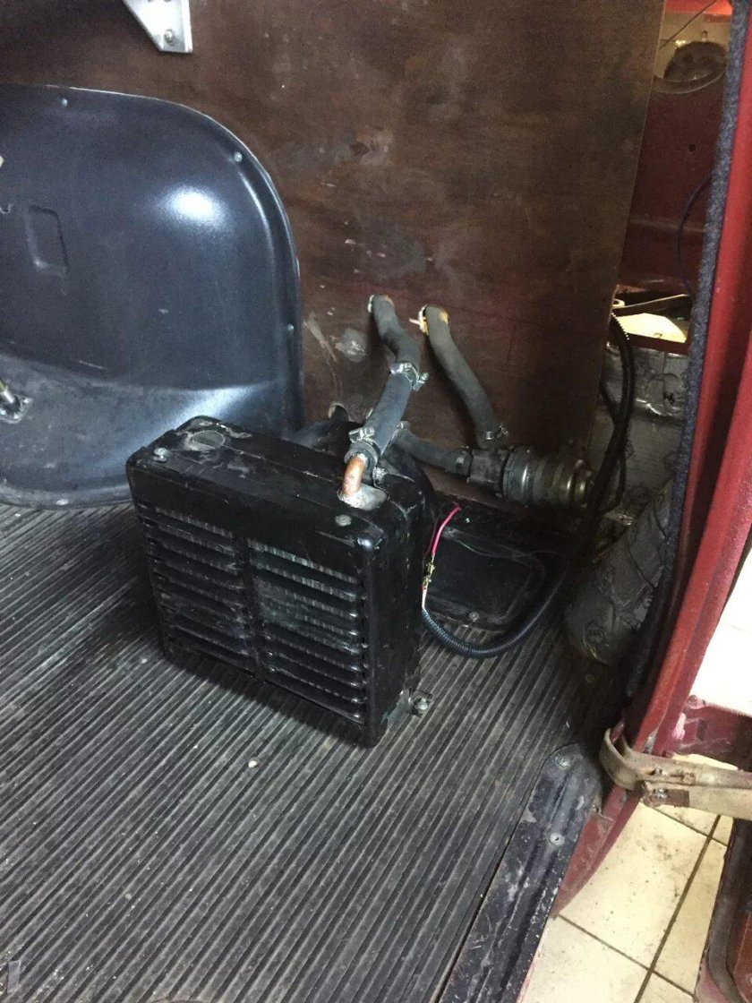 Дополнительная печка в УАЗ 469