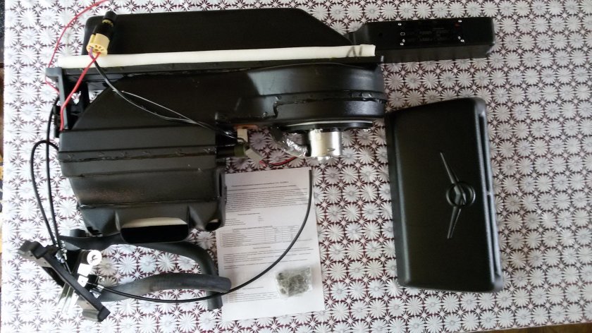 Печка нами 4 на УАЗ Хантер