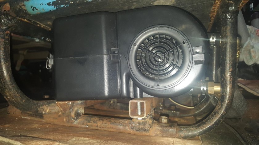 Доп печка на УАЗ 469