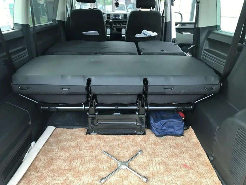 Volkswagen Caravelle t5 трансформация салона