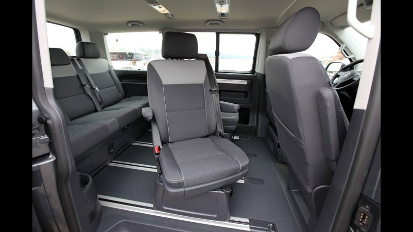 Volkswagen Multivan t6 салон