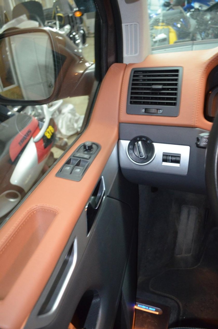 Перетяжка торпеды на VW t5