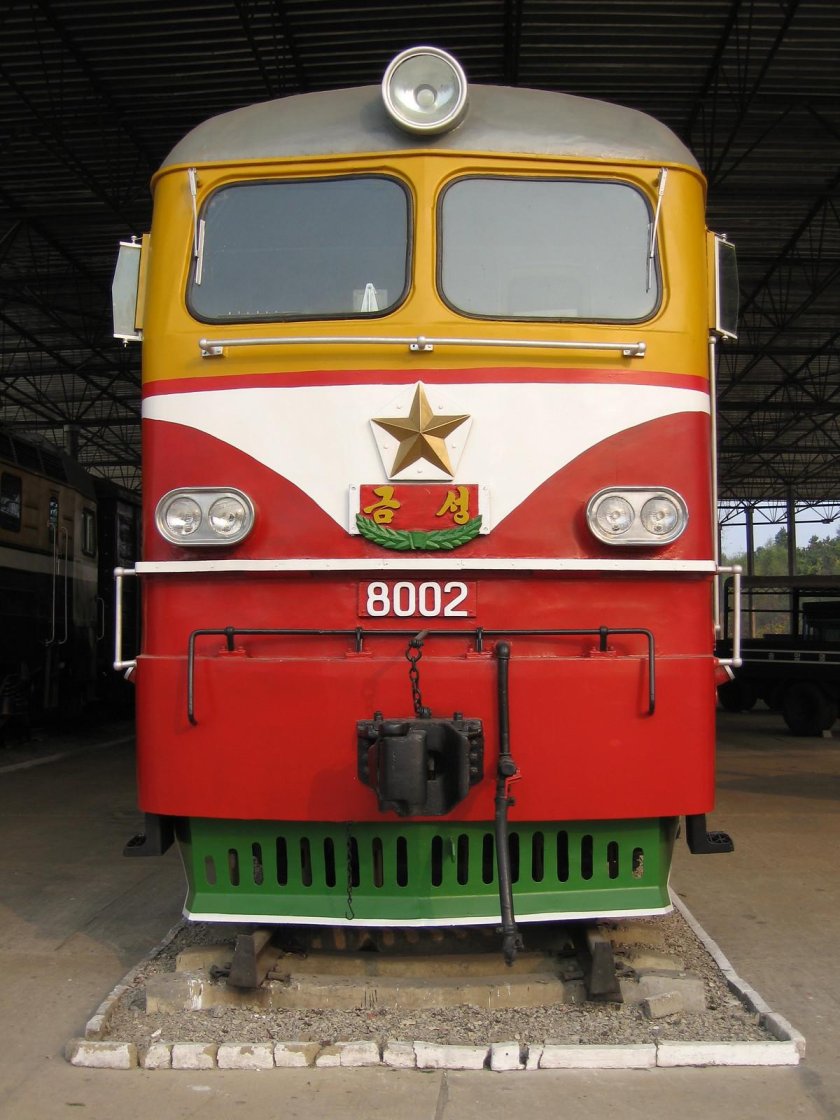 КНДР электричка