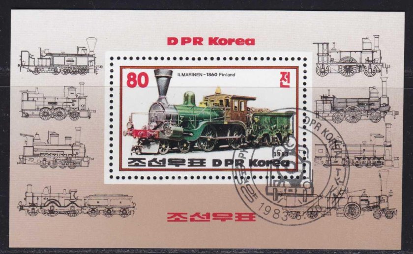 Паровозы КНДР