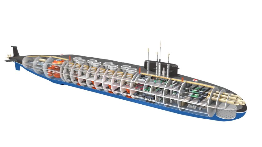 Атомная подводная лодка Хабаровск
